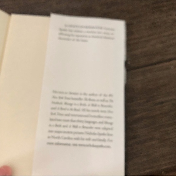 Nights in Rodanthe by: Nicholas Sparks paperback book - Picture 5 of 6